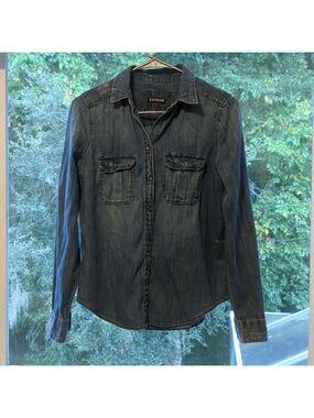 Express denim shirt xs